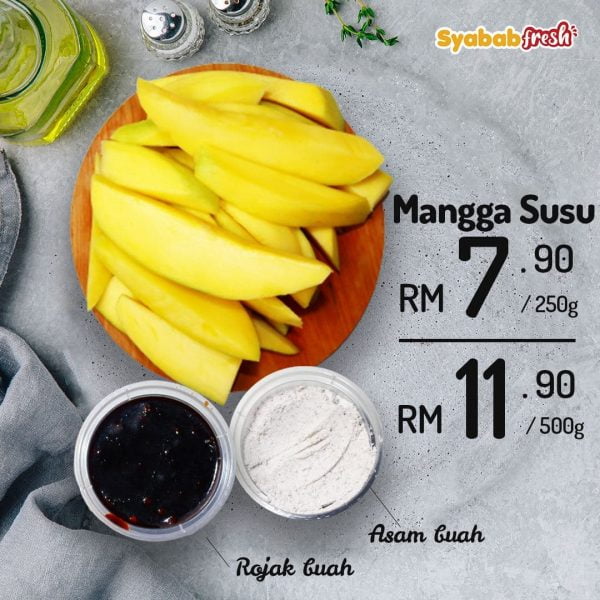 Mangga Susu Potong 250G